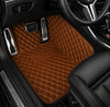 V12 Mats premium diamond custom car mats set | Caramel Brown