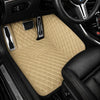 V12 Mats premium diamond custom car mats set | Cream Beige
