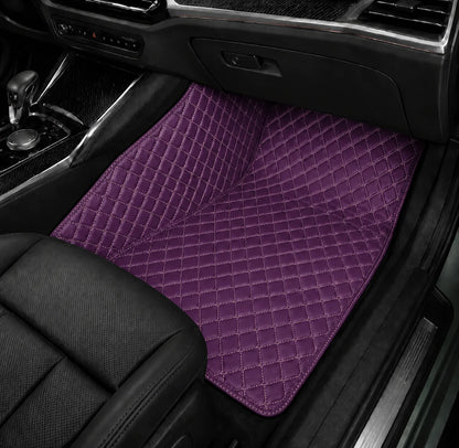V12 Mats premium diamond custom car mats set | Lavender Purple