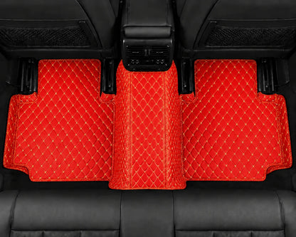 V12 Mats premium diamond custom car mats set | Ferrari Red
