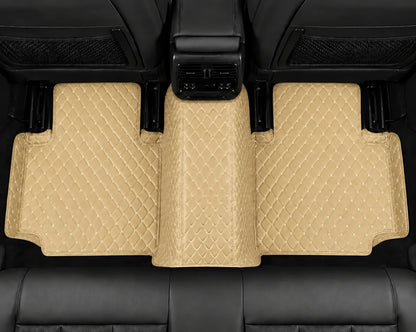 V12 Mats premium diamond custom car mats set | Cream Beige