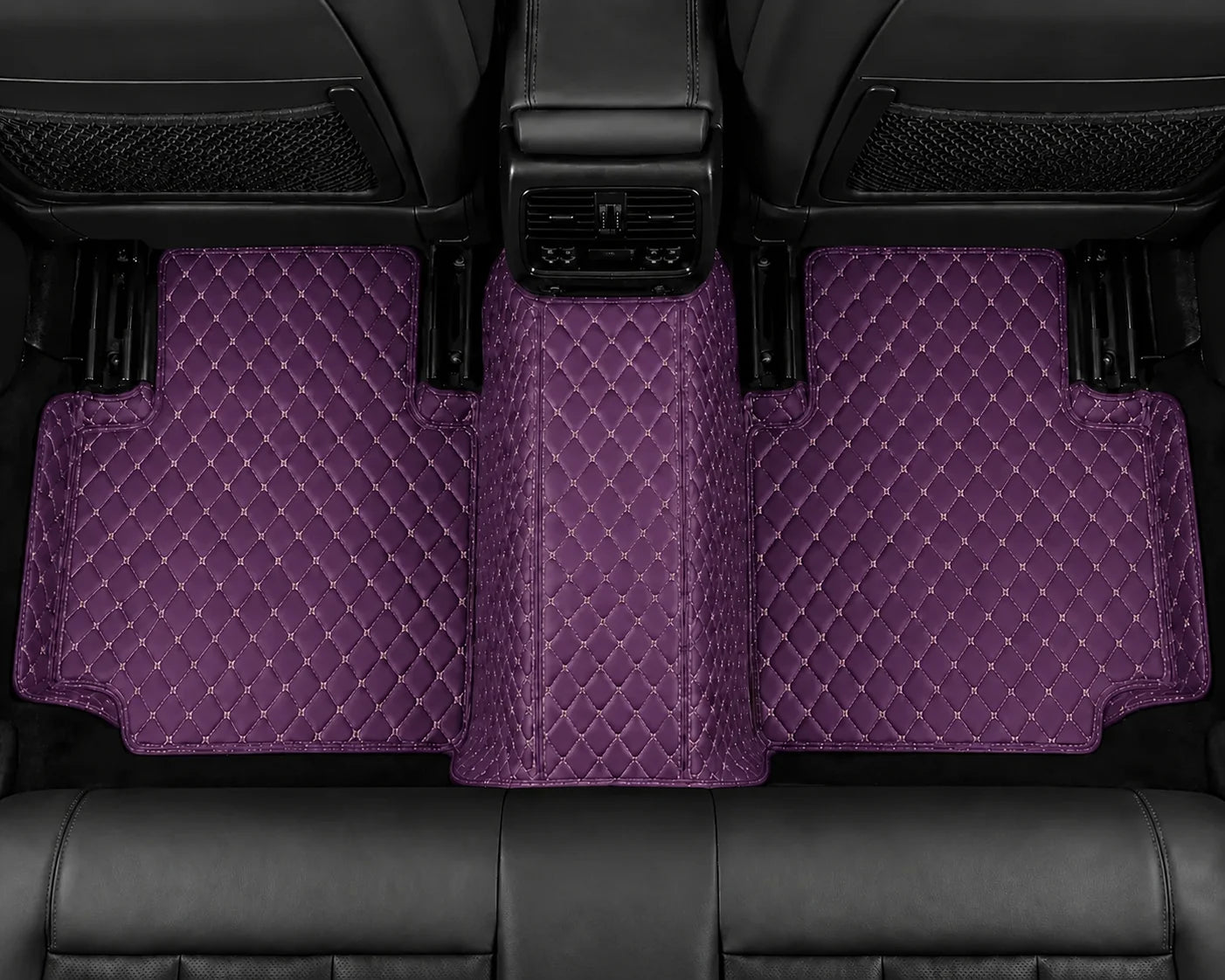 V12 Mats premium diamond custom car mats set | Lavender Purple