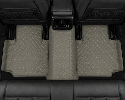 V12 Mats premium diamond custom car mats set | Light Gray