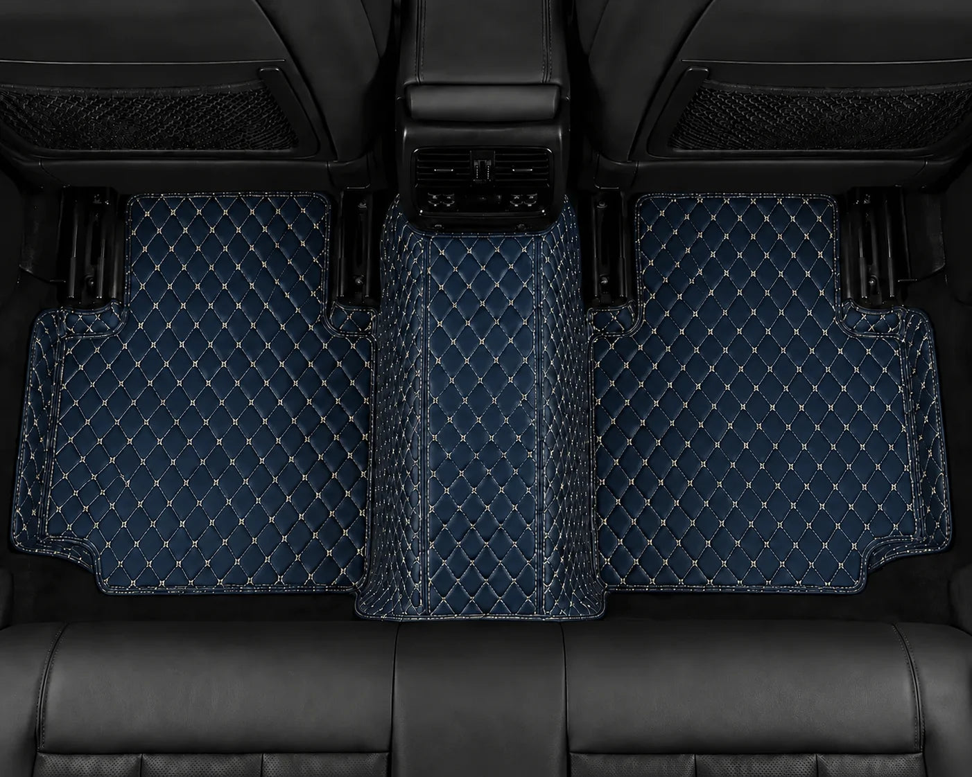 V12 Mats premium diamond custom car mats set | Vintage Blue