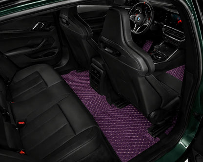 V12 Mats premium diamond custom car mats set | Lavender Purple