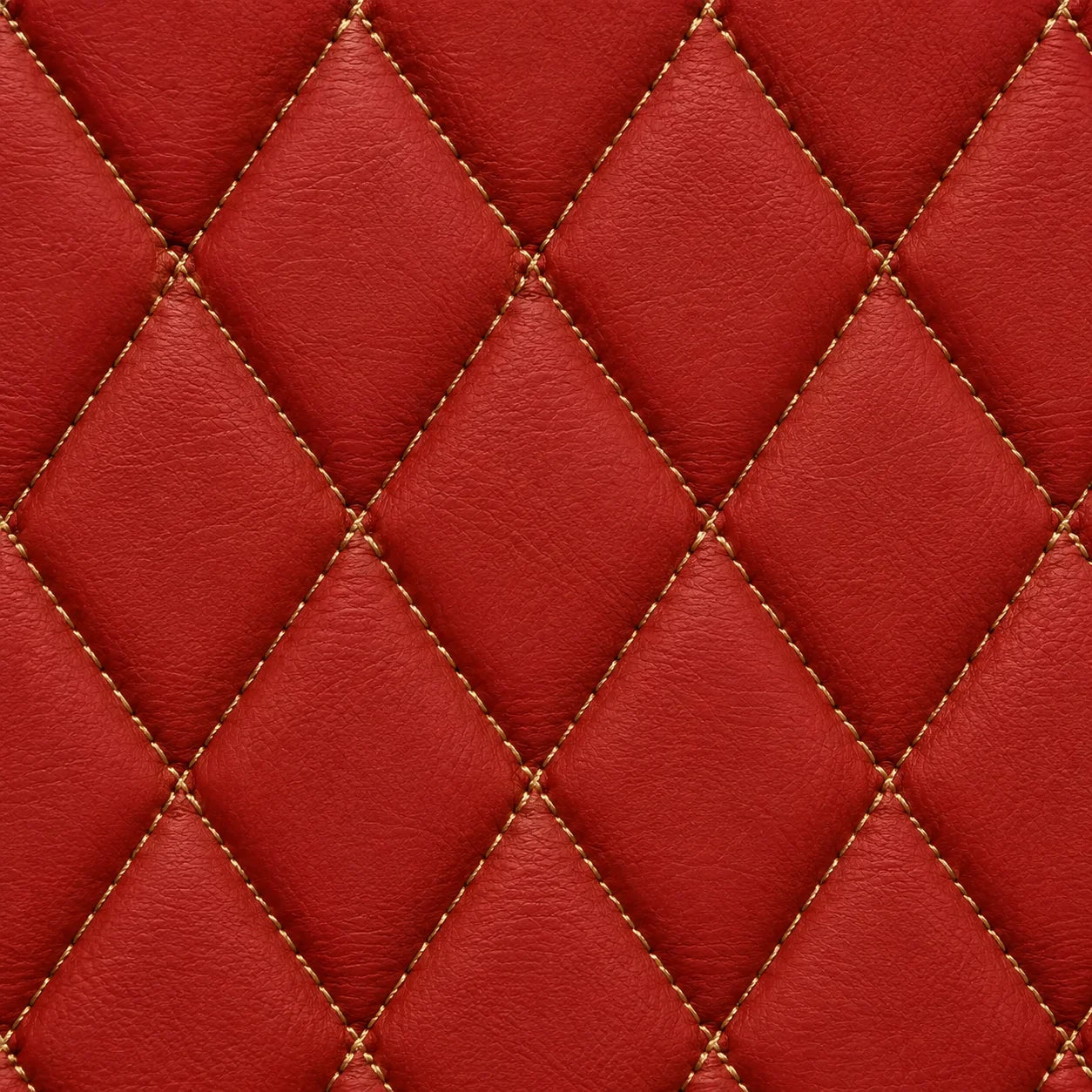 V12 Mats premium diamond custom car mats set | Cherry Red