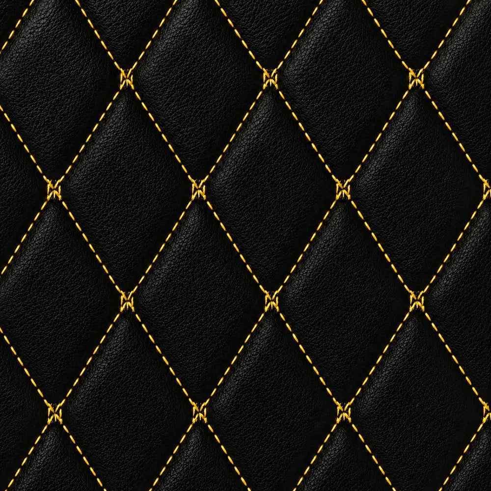 Black and Yellow Stitching