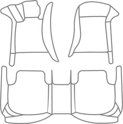 Standard 1st & 2nd Row Only